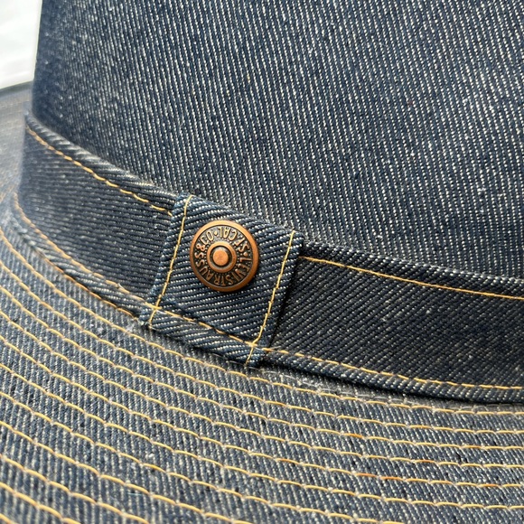 70s Levi’s Denim Cowboy Hat - Picture 12 of 14
